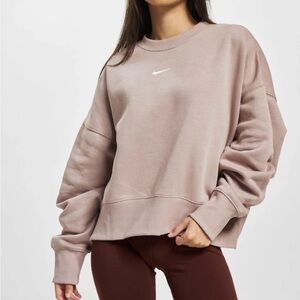 Nike Women's Taupe Sweatshirt